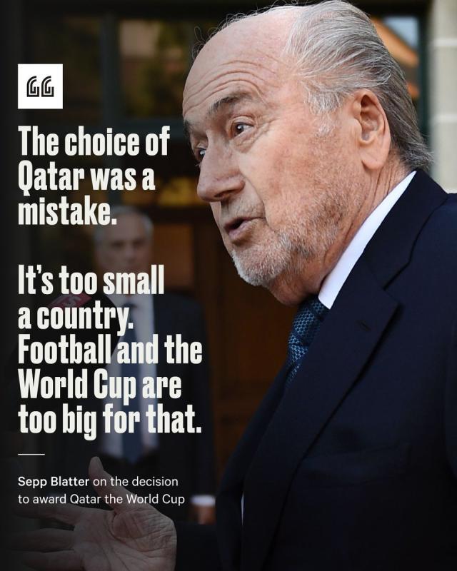 kaiyun.com-FIFA前主席布拉特：让卡塔尔举办世界杯是个错误